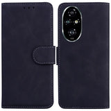 Navy sininen nahkainen lompakko suojakotelo Honor 200 Pro, kameraleikkaus mukana