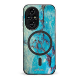 Honor 200 Pro marmori suojakuoret - Turquoise Marble
