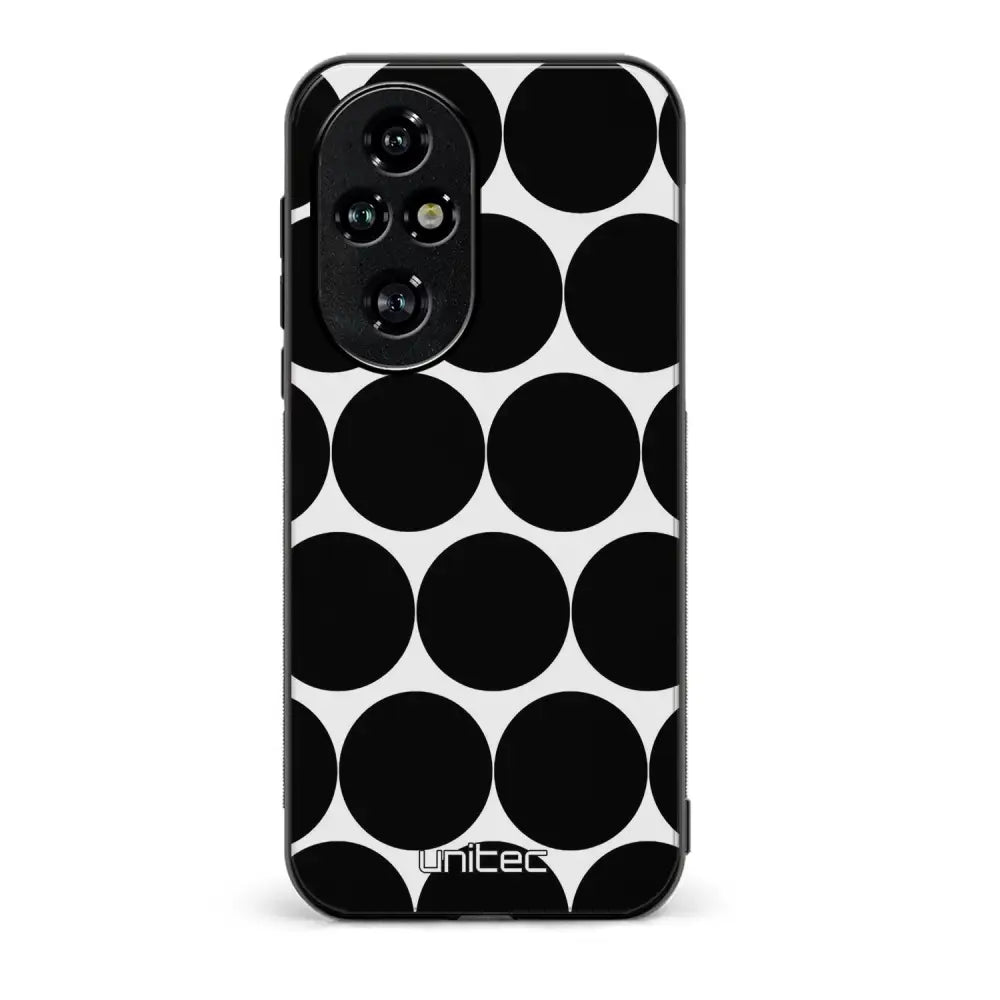 Honor 200 Pro pallo suojakuoret - Musta Pallo - Ei