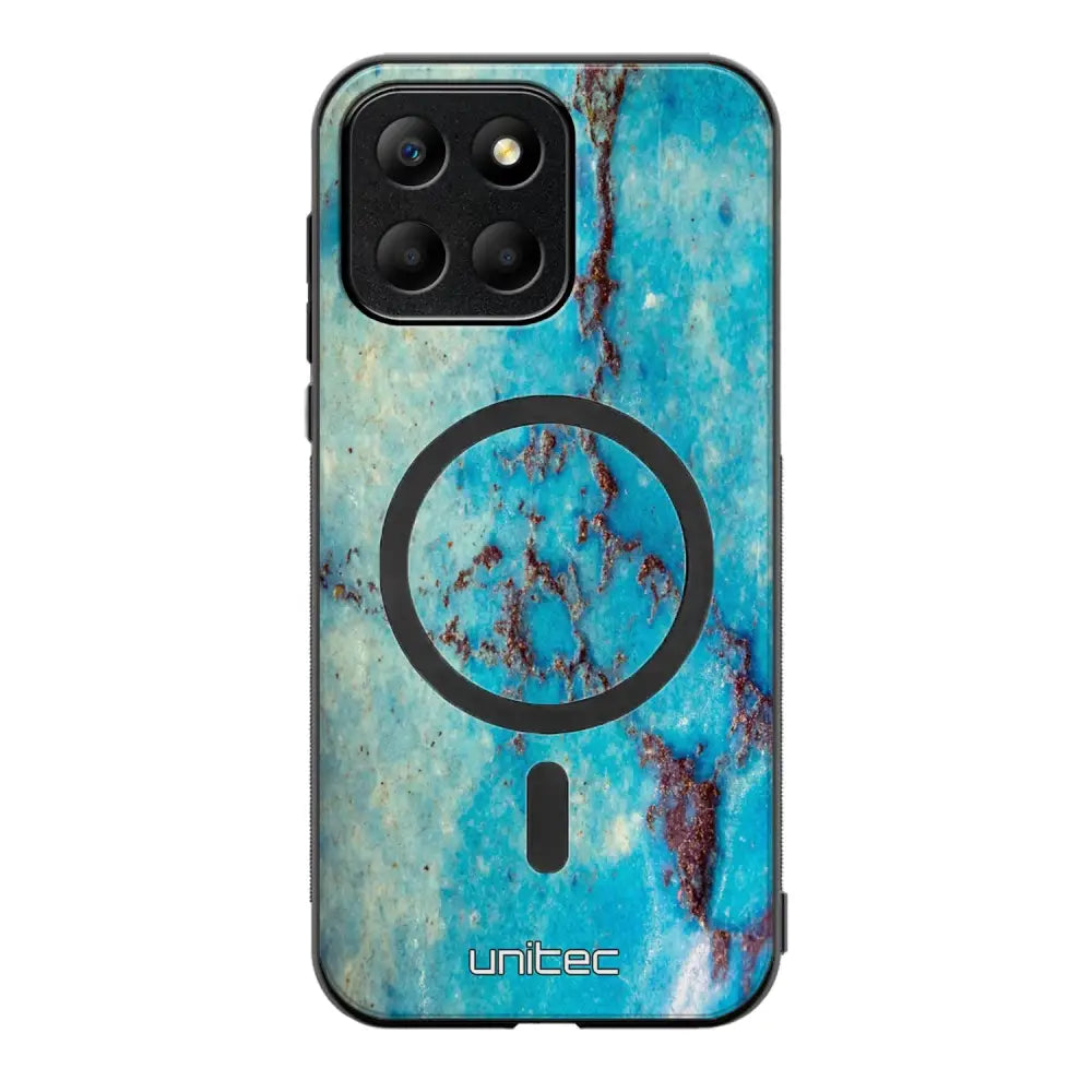 Honor 200 Smart marmori suojakuoret - Turquoise Marble