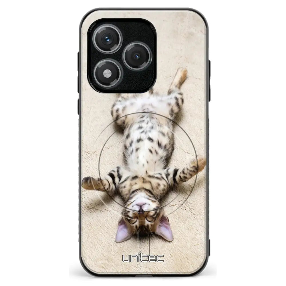 Honor 400 Lite kissa suojakuoret Relaxing Cat