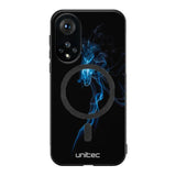 Honor 50 suojakuoret - Blue Smoke On Black