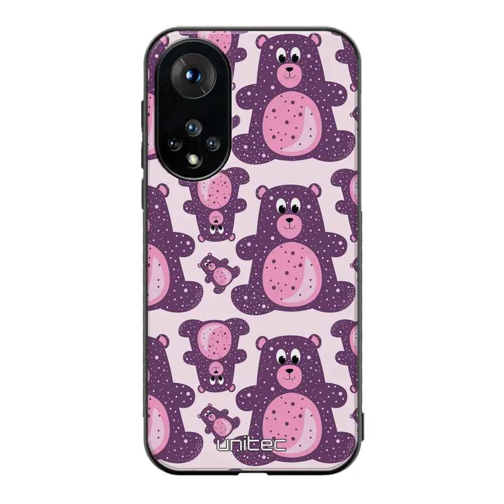 Honor 50 suojakuoret - Purple Teddy Bear - Ei