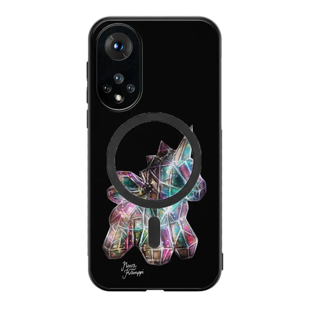 Honor 50 unicorn suojakuoret - Musta - Noora Kämppi