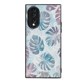 Honor 70 kukka suojakuoret - Monstera Texture - Ei