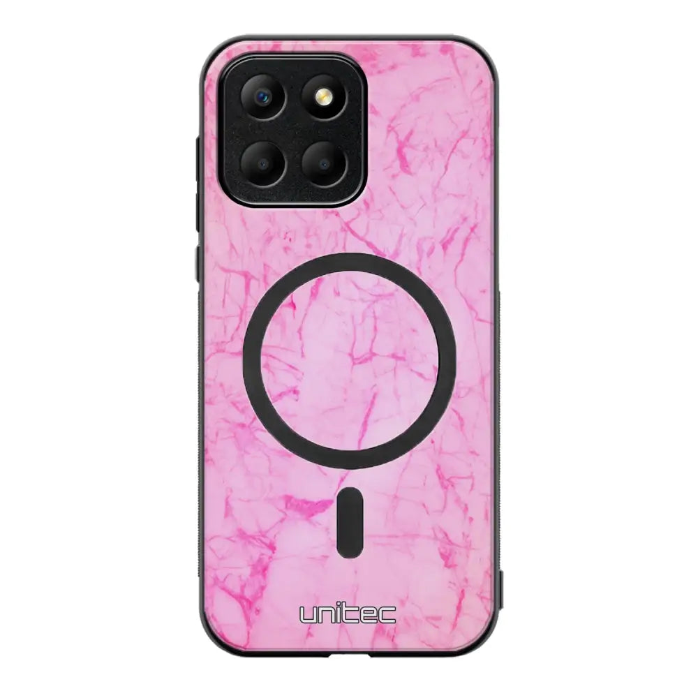 Honor 70 Lite marmori suojakuoret - Light Pink Marble