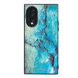 Honor 70 marmori suojakuoret - Turquoise Marble - Ei