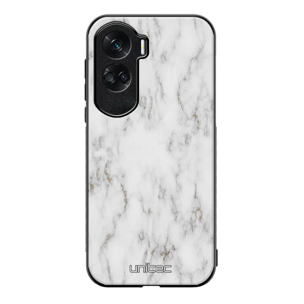 Honor 90 Lite marmori suojakuoret - White Marble - Ei