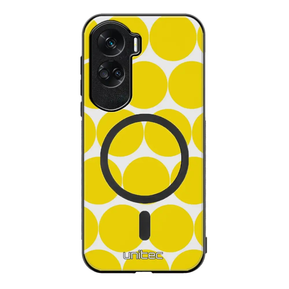 Honor 90 Lite pallo suojakuoret - Keltainen Pallo