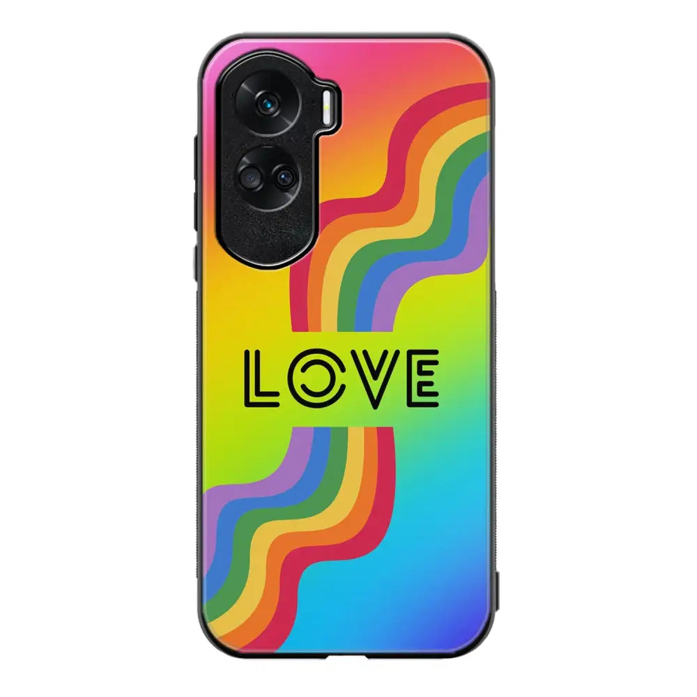 Honor 90 Lite pride suojakuoret - Love - Ei
