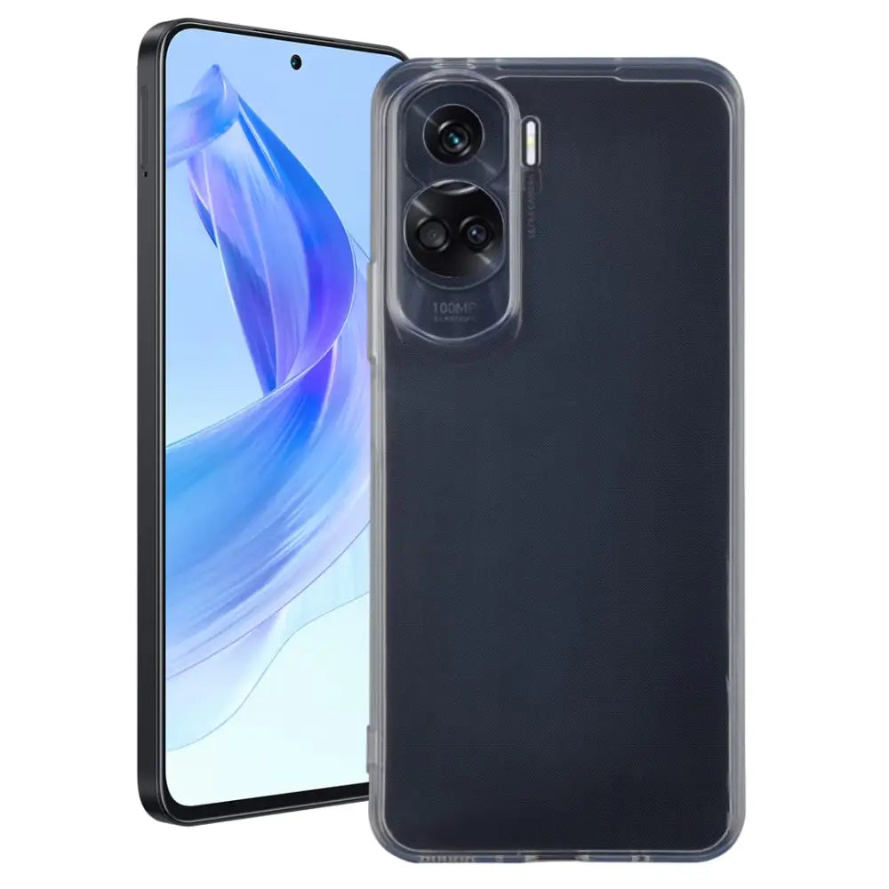 Honor 90 Lite Silikonikuori - Läpinäkyvä