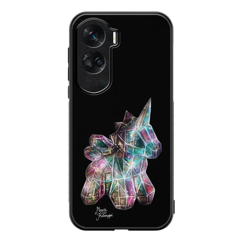 Honor 90 Lite unicorn suojakuoret - Musta - Noora Kämppi - Ei