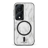 Honor 90 Smart marmori suojakuoret - White Marble