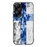 Honor 90 suojakuoret - Painted Finnish Flag - Ei