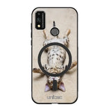 Honor 9X Lite kissa suojakuoret - Relaxing Cat