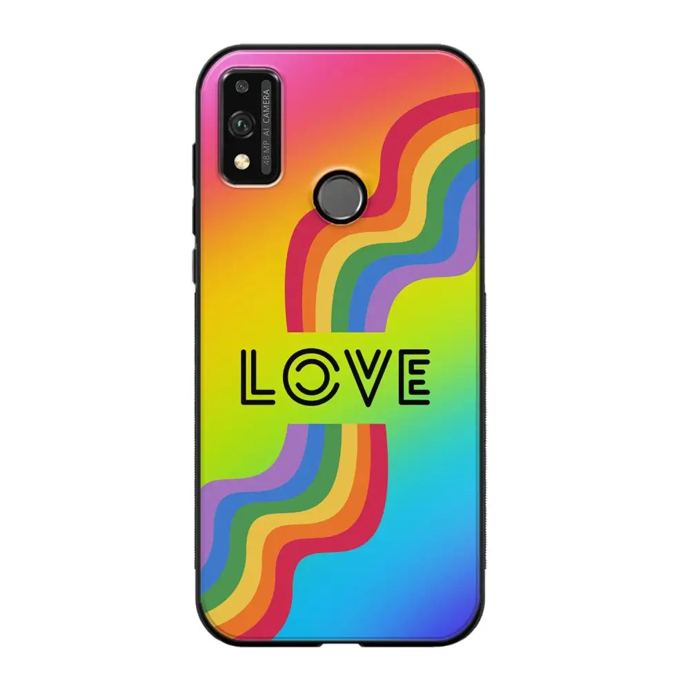 Honor 9X Lite pride suojakuoret - Love - Ei