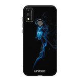 Honor 9X Lite suojakuoret - Blue Smoke On Black - Ei