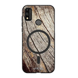 Honor 9X Lite suojakuoret - Wooden Stump