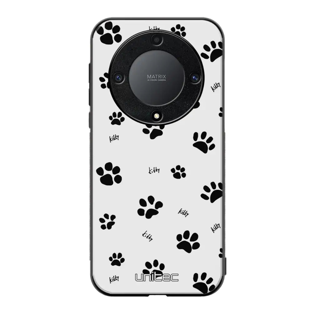 Honor Magic 5 Lite kissa suojakuoret - Cat Paws - Ei