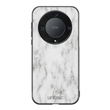 Honor Magic 5 Lite marmori suojakuoret - White Marble - Ei