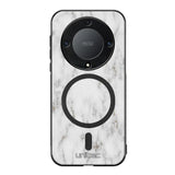Honor Magic 5 Lite marmori suojakuoret - White Marble