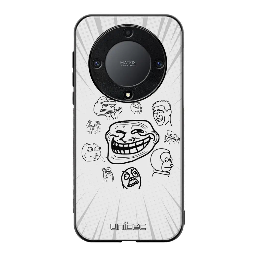 Honor Magic 5 Lite meemi suojakuoret - Meemi - Ei