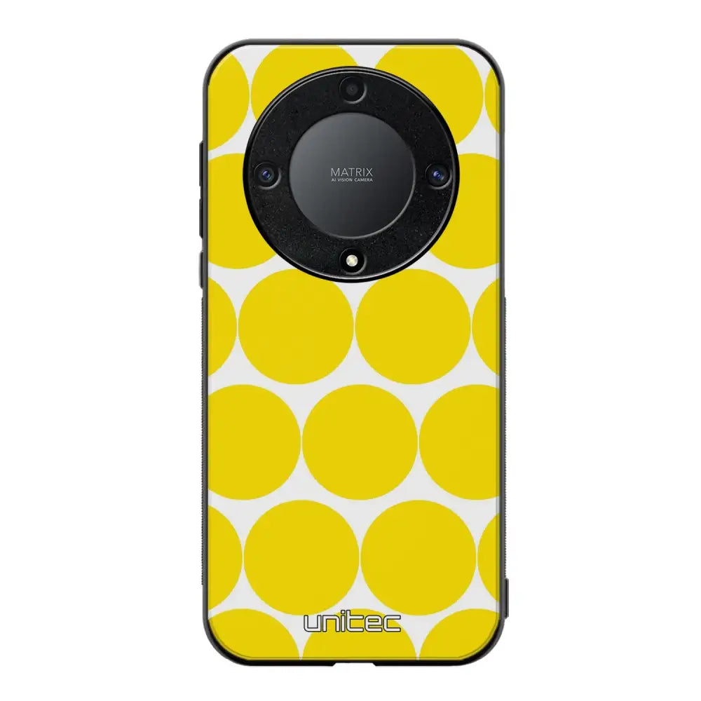 Honor Magic 5 Lite pallo suojakuoret - Keltainen Pallo - Ei