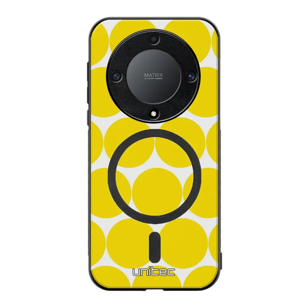 Honor Magic 5 Lite pallo suojakuoret - Keltainen Pallo