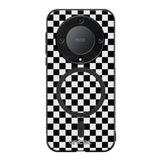 Honor Magic 5 Lite suojakuoret - Black And White