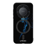 Honor Magic 5 Lite suojakuoret - Blue Smoke On Black