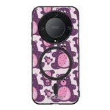 Honor Magic 5 Lite suojakuoret - Purple Teddy Bear