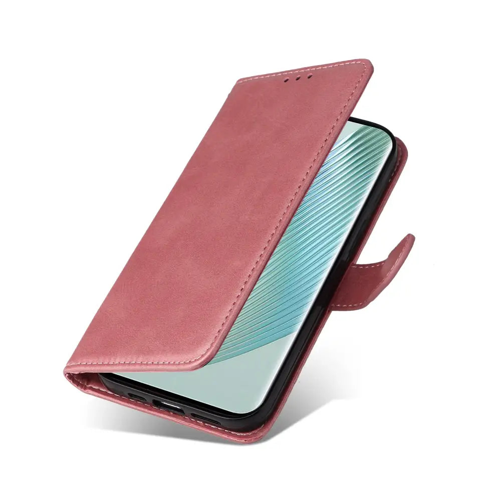 Honor Magic 5 Pro Lompakko Suojakuori – Ruusukulta