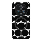 Honor Magic 5 Pro pallo suojakuoret - Musta Pallo