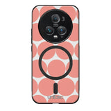 Honor Magic 5 Pro pallo suojakuoret - Pinkki Pallo