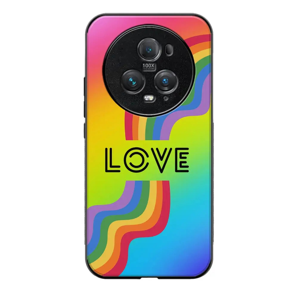 Honor Magic 5 Pro pride suojakuoret - Love - Ei
