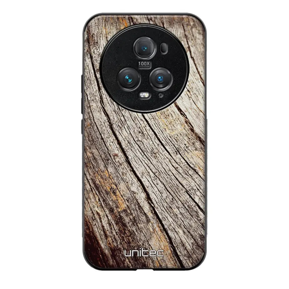 Honor Magic 5 Pro suojakuoret - Wooden Stump - Ei
