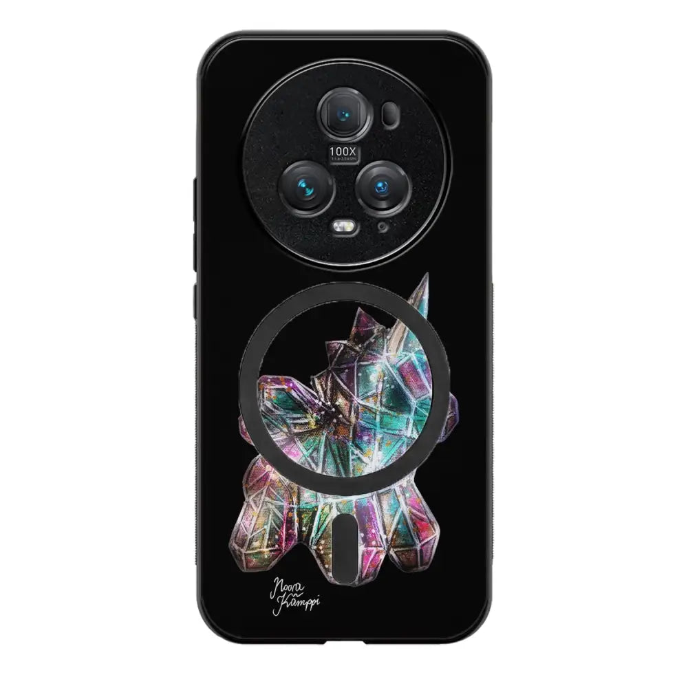 Honor Magic 5 Pro unicorn suojakuoret - Musta - Noora Kämppi