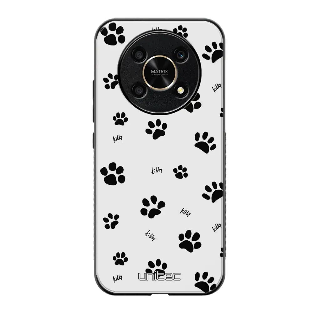 Honor Magic 6 Lite kissa suojakuoret - Cat Paws - Ei