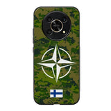 Honor Magic 6 Lite nato suojakuoret - Camo Suomi - Ei
