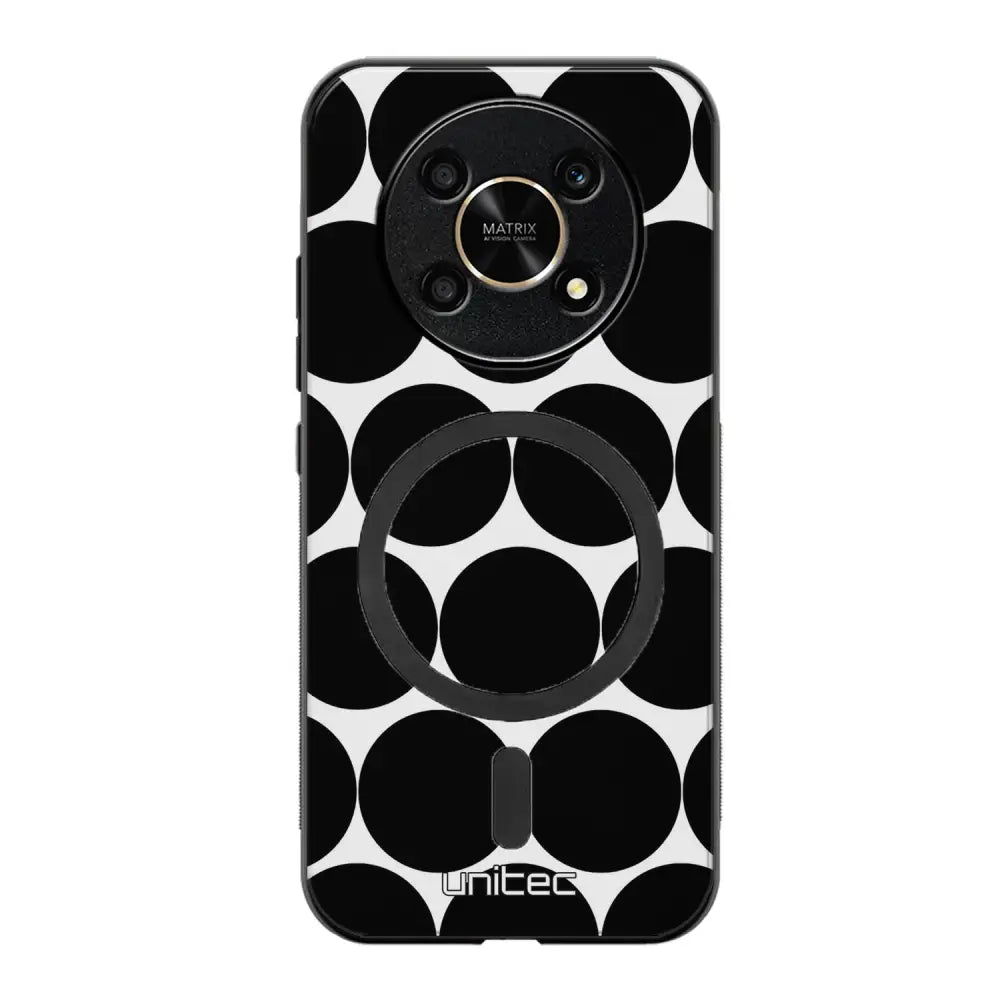 Honor Magic 6 Lite pallo suojakuoret - Musta Pallo