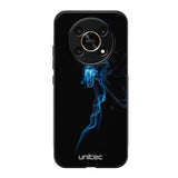 Honor Magic 6 Lite suojakuoret - Blue Smoke On Black - Ei