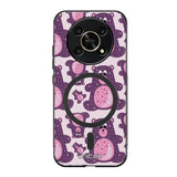 Honor Magic 6 Lite suojakuoret - Purple Teddy Bear