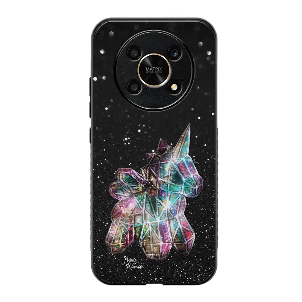 Honor Magic 6 Lite unicorn suojakuoret - Valkoinen - Noora Kämppi - Ei