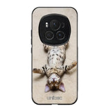 Honor Magic 6 Pro kissa suojakuoret - Relaxing Cat - Ei