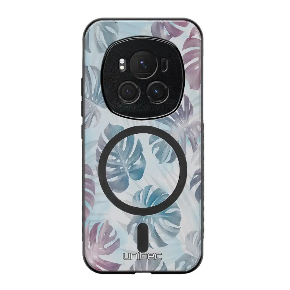 Honor Magic 6 Pro kukka suojakuoret - Monstera Texture