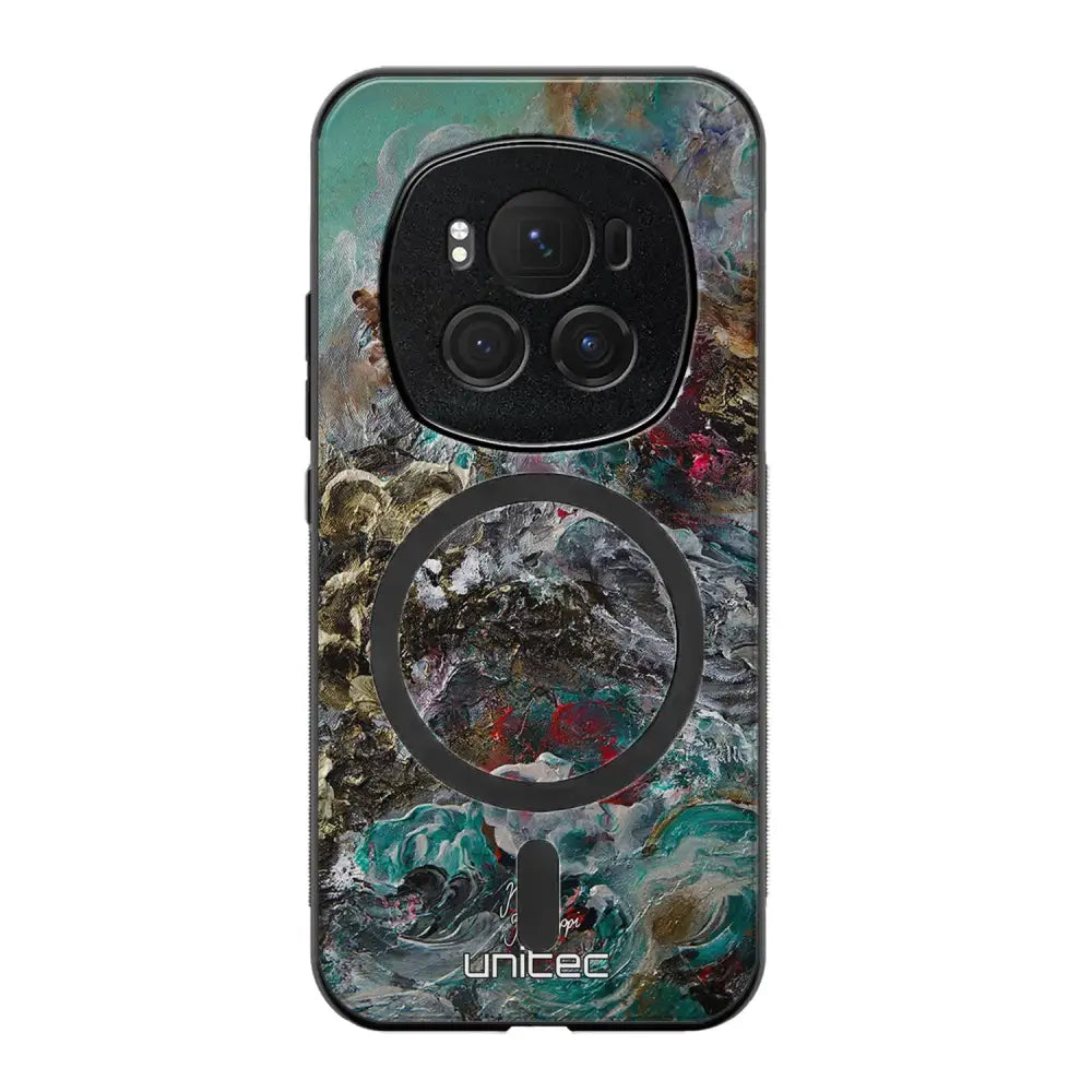 Honor Magic 6 Pro modern art suojakuoret - Heart Knows - Noora Kämppi