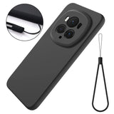 Honor Magic 6 Pro Silikoni Suojakuori – Musta