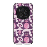 Honor Magic 6 Pro suojakuoret - Purple Teddy Bear - Ei