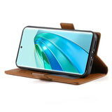 Honor Magic 7 Lite Lompakko Suojakuori - Ruskea