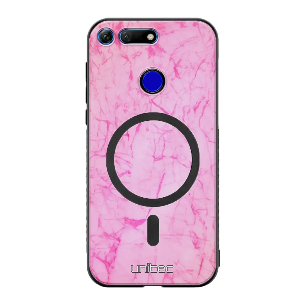 Honor View 20 marmori suojakuoret - Light Pink Marble